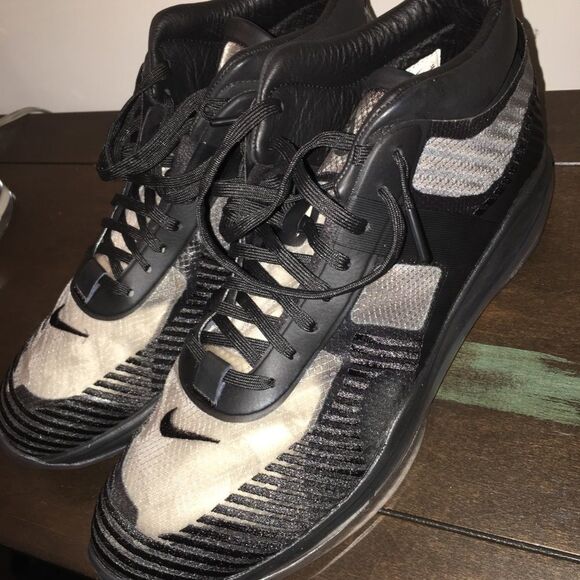 NIKE LEBRON X JE ICON QS JOHN ELLIOTT SUMMIT Black SAIL SZ 11.5 AQ0114-001) - Picture 9 of 9